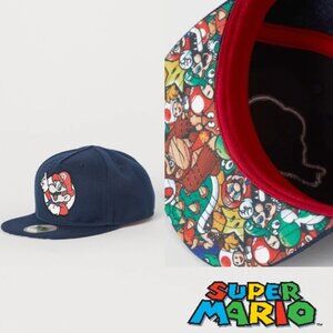 H&M X Super Mario Bros | Graphic Mario Motif Detail Cap